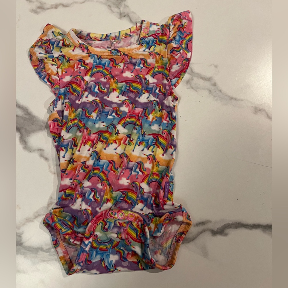Posh Peanut Lisa Frank onesie